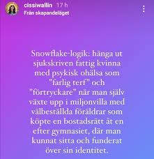 ▸ cissi wallin riktade våldtäktsanklagelser mot fredrik virtanen. Nasta Manniska Som Var Allting Handlar Om Cissi Wallin Facebook