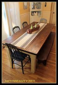 Build your own dining table. Farmhouse Table Plans Insteading