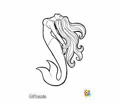 Make your own disney coloring book with thousands of coloring sheets! Realistic Mermaid Coloring Pages Mermaid Drawing Transparent Png Download 4840343 Vippng