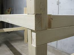 Ein hochbett mit eingebautem kleiderschrank darunter ist ebenfalls ein praktisches extra. Toom Kreativwerkstatt Hochbett In Dachschrage