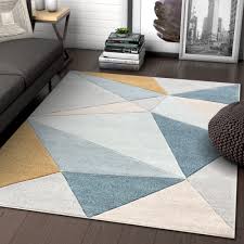 Company c breezy 10842 teal area rug. Well Woven Ruby Geometric Teal Blue Gray Gold Area Rug Reviews Wayfair