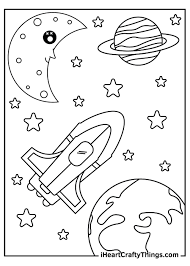 For boys and girls, kids and adults, teenagers and toddlers, preschoolers and older kids at school. Outer Space Coloring Pages Updated 2021