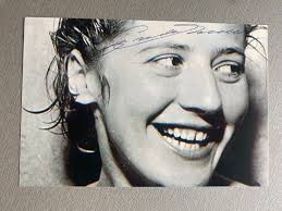 GRETA ANDERSEN (†2023)Olympiasiegerin 1948 Schwimmen signed Foto 10x15  Autogramm