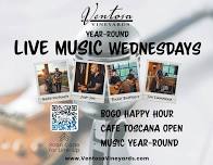 Ventosa’s Live Music Wednesdays