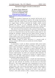 Analizziamo a tale proposito la 'ntroduzzione di basile al cunto de li cunti. Pdf Narrativa In Viaggio E Incontro Con Boccaccio