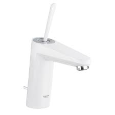 Mitigeur De Lavabo Chrome Blanc Brillant Grohe Eurodisc Joy Taille M Lavabo Mitigeur Installation Murale