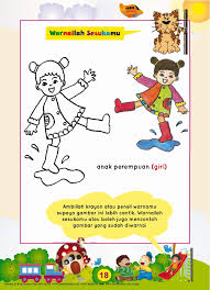 Ebook Super Calistung Mulai Usia Tk Mewarnai Gambar Sesukamu 27 Warna Anak Gambar