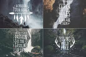 Download Waterfall Font By Cosmic Store Creative Fabrica PSD Mockup Templates