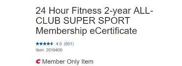 best membership deal at 24 hour fitness