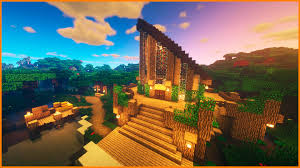 Small, dirty shacks becomes beautiful villas, simple cobblestone is replaced with jungle tree or. Circle House Exterior Idea What Do You Think Minecraft