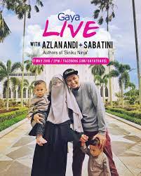 Blind prevents clones from working. Gaya Travel Magazine On Twitter For The Second Episode Of Gayalive We Will Bring You Azlan Andi And Sabatini Dzue We Heard Their Adorable Twins Will Also Come Too Catch Us Tomorrow