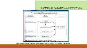 All those involved in conducting a research inevitably face the problem of choosing the right framework to proceed and to remain confined within it. Conceptual Framework Need For Conceptual Frameworks The Conceptual