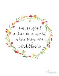 October Free Printable Rite While U Can