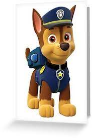 Paw patrol is one of the best and most inspiring children's shows that your toddler can watch. Paw Patrol Chase Greeting Card By Docubazar7 In 2021 Paw Patrol Characters Paw Patrol Coloring Paw Patrol Party Games
