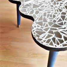 Sofa table, make your own. Mosaic Ideas To Try At Home