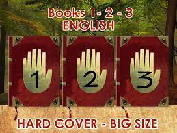 Gravity Falls Journal 1-2-3 Unofficial Big Size English - Etsy