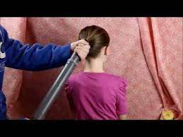 Dad Uses Vacuum To Give Daughter Perfect Ponytail Advanced Method Youtube