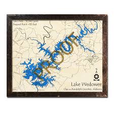 The new york times has compiled data on more than 200,000 facilities that have permits to discharge pollutants and. Lake Wedowee Al Wood Map 3d Nautical Wood Charts