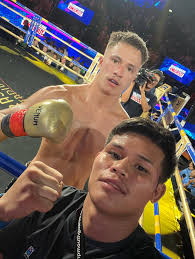 Another victory, praise be to God 🙌 Thank you to my trainers and team  @sinbimuaythai Thank you for everyone in Australia who stayed up for me  🇦🇺love you guys 🫶 Also such