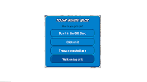 Skips with a skipping rope. Tour Guide Club Penguin Experts