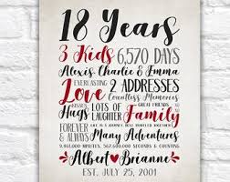 Cafepress brings your passions to life with the perfect item for every occasion. 18th Anniversary Etsy