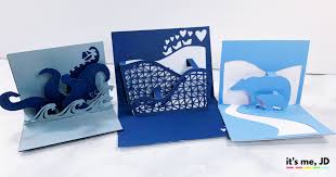 Once your file is ready, click go and print your place cards. Easy Pop Up Cards Using Your Cricut Cricut For Cardmaking It S Me Jd