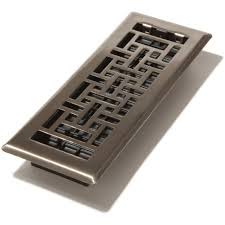 Decor Grates Ajh310 Nkl 3 Inch By 10 Inch Oriental Floor Register Brushed Nickel Details Can Be Found By Clicking On The I Floor Registers Decor 10 Things
