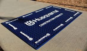 Husqvarna Custom Floor Display Mat Custom Vinyl Custom Custom Floor