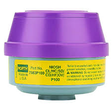 North N7583p100 Yellow Magenta Particulate Filter Cartridge