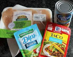 Crockpot Chicken Ranch Tacos Crockpot Slowcooker Recipe Chicken Ranch Tacos Recipes Crock Pot Cooking