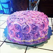 Cook to 245°f on candy thermometer. Pink And Purple Rosette Cake Purple Cakes Birthday Pink Birthday Cakes Shimmer And Shine Cake