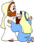 Jesus healed the son of the nobleman coloring page. Jesus Heals Deaf Man Coloring Page Sermons4kids