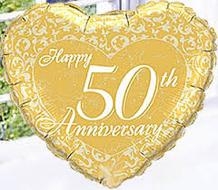 Our vibrant bouquets of anniversary flowers are bursting with romantic varieties. Happy 50th Anniversary Balloon Code Jgfb250ghab Local Delivery Or Collect From Shop Only Golden Wedding Anniversary Balloon