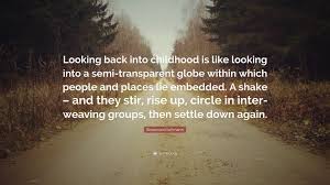 We did not find results for: Rosamond Lehmann Quote Looking Back Into Childhood Is Like Looking Into A Semi Transparent Globe Within Which People And Places Lie Embedded A