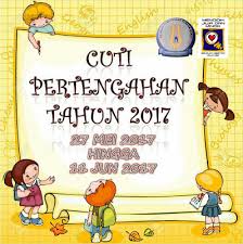 Selain ujian akhir semester, dosen pemegang mata kuliah boleh melakukan ujian pertengahan semester atau ujian lainnya. Cuti Sekolah Pertengahan Tahun 2017 Blog Rasmi Sk Serkam Darat