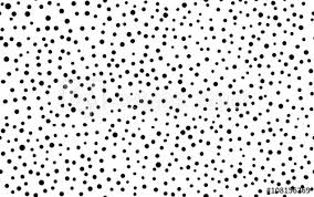Vintage hand drawn doodle seamless pattern with black, pink and gold dots. Rectangle Seamless Pattern With Black Dots On White Background Wall Mural Yuravector