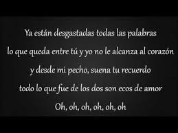 Jesse Y Joy Ecos De Amor Letra Youtube Letra De Amor Canciones Romanticas Canciones