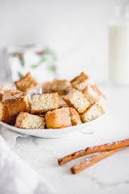 · whisk together sugar and cinnamon. Eggnog French Toast Two Ways Basics With Bails