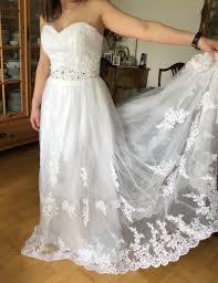 Check spelling or type a new query. Sonderanfertigung Neu Brautkleid A Linie Spitze Lace Weiss 38 40 Kleiderkorb De