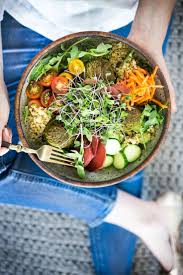 Baked Falafel Bowls Authentic And Awesome Recipe Vegetarian Recipes Baked Falafel Recipes
