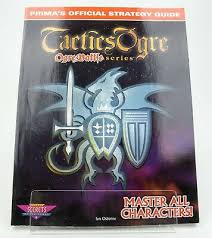Tactics ogre differs widely from ogre battle: Playstation 1 Tactics Ogre Ogre Battle Official Strategy Guide 121 57 Picclick