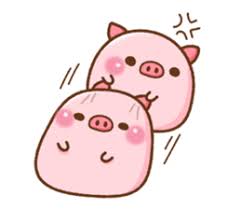 The Colo Pigs Stickers Line Line Store Cerditos Dibujos De Puerquitos Dibujos Bonitos De Animales