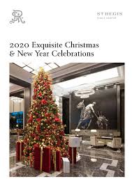 Russians celebrate christmas on january 7 instead of december 25 (read why here). The St Regis Kuala Lumpur Festive Brochure 2020 Flip Ebook Pages 1 28 Anyflip Anyflip
