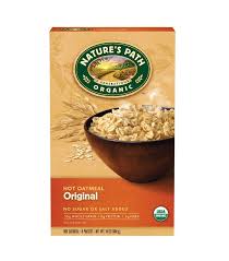 Nature S Path Organic Instant Hot Oatmeal Organic Oatmeal Natures Path Oatmeal