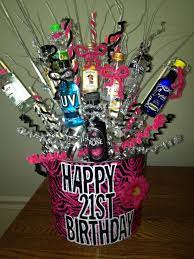 Personalized jewelry, custom and inspirational wall art, and a big bunch of cheerful happy birthday flowers are a few of our most popular 21st birthday gifts for her. Birthday Gifts For 21 Year Old Women 21st Birthday Gifts 21st Birthday Gift Baskets Homemade Gifts