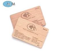 Custom Printing Access Control Proximity Card Bamboo Wood ...