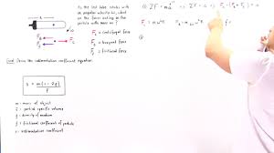 Derivation Of Sedimentation Coefficient Equation Youtube