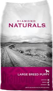 Diamond brand dog food ingredients. Diamond Naturals Large Breed Puppy Formula Dry Dog Food 40 Lb Bag Chewy Com Large Breed Puppy Food Dog Food Recipes Natural Dog Food