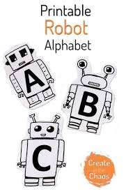 Learn about robots on the howstuffworks robots channel. Printable Robot Alphabet Create In The Chaos Robots Preschool Robots Preschool Theme Learning Letters