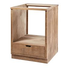 Melchior Meuble Bas De Cuisine Pour Four En Manguier Massif H90 X L62 X P66 Cm 25 Kg Maisons Du Monde 399